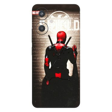 Xiaomi Redmi Phone Skins (All Models) - Deadpool - 3D Embossed Finish (L-56) Redmi 13C 5G
