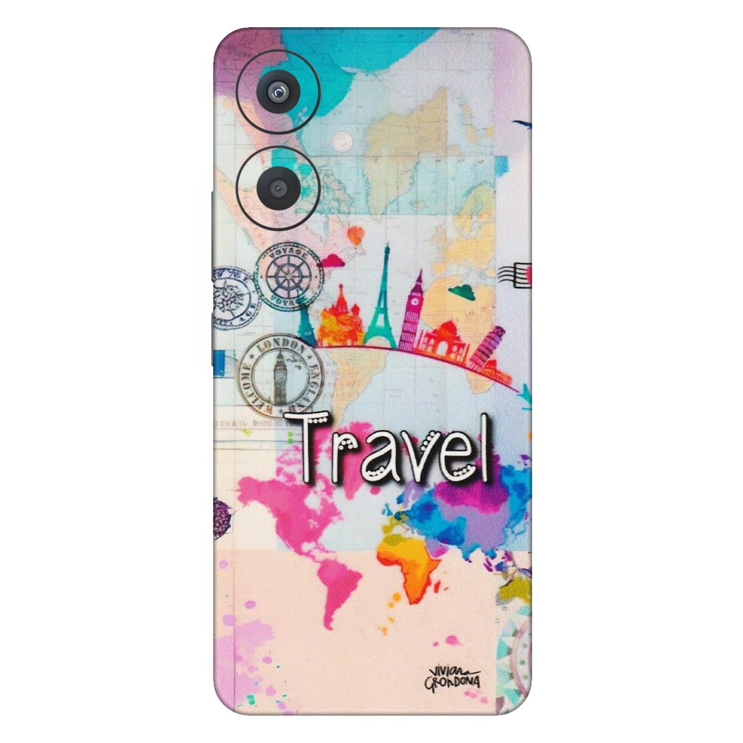 Xiaomi Redmi Phone Skins (All Models) - Travel The Wonders - Matte Finish (M-108) Redmi 13C 5G