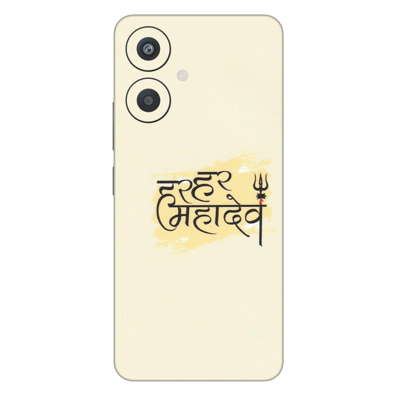 Xiaomi Redmi Phone Skins (All Models) - Har Har Mahadev - Matte Finish (M-10) Redmi 13C 5G