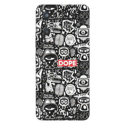 Xiaomi Redmi Phone Skins (All Models) - Dope Stay Classy Black Doodles - Matte Finish (M-126) Redmi 13C 5G