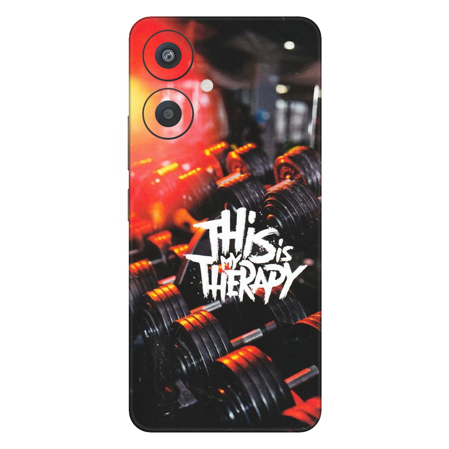 Xiaomi Redmi Phone Skins (All Models) - GYM Lover Therapy - Matte Finish (M-160) Redmi 13C 5G