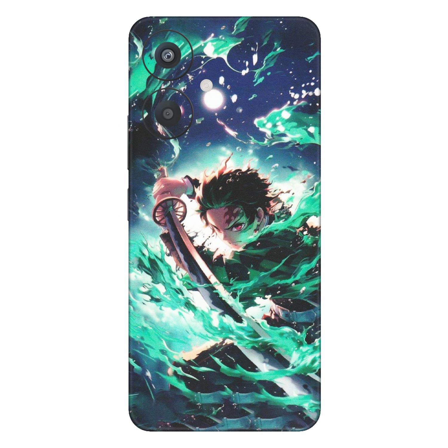 Xiaomi Redmi Phone Skins (All Models) - Sword Fighter Anime - Matte Finish (M-29) Redmi 13C 5G