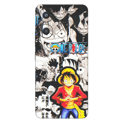Xiaomi Redmi Phone Skins (All Models) - One Piece B&W - Matte Finish (M-63) Redmi 13C 5G
