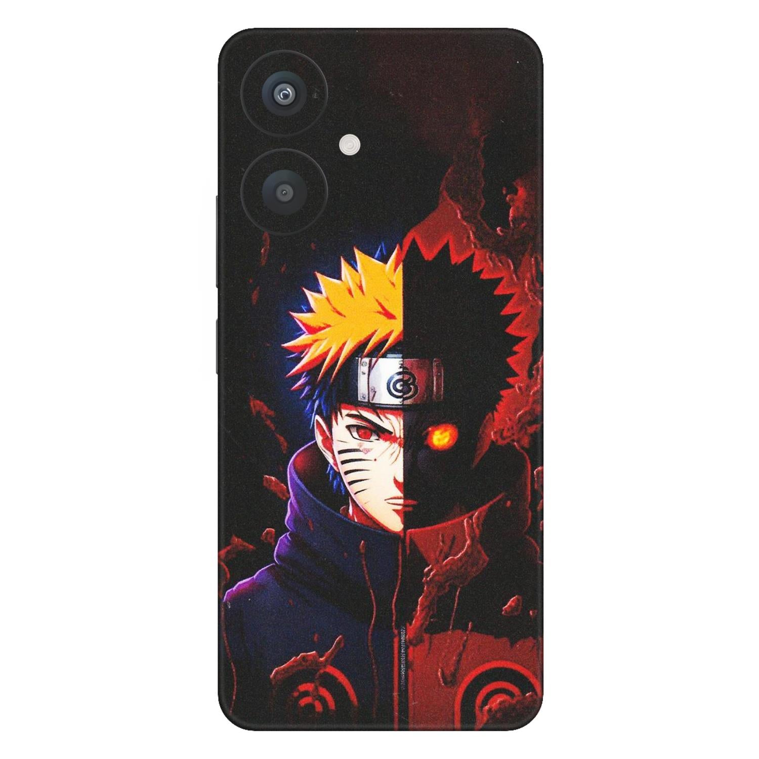 Xiaomi Redmi Phone Skins (All Models) - Naruto X Evil - Matte Finish (M-70) Redmi 13C 5G