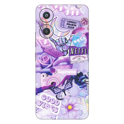 Xiaomi Redmi Phone Skins (All Models) - Supreme Purple Magic - Matte Finish (M-88) Redmi 13C 5G