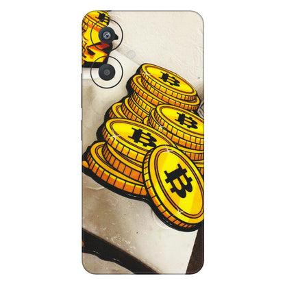 Xiaomi Redmi Phone Skins (All Models) - Billionaire Bitcoin Collection - Matte Finish (M-92) Redmi 13C 5G