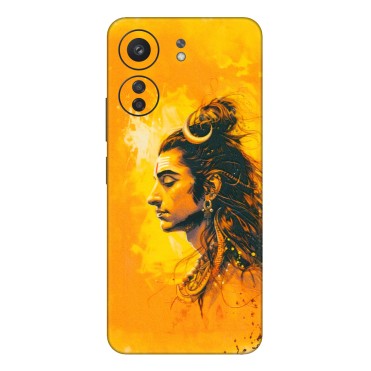 Xiaomi Redmi Phone Skins (All Models) - Shiv Shakti - 3D Embossed Finish (L-14) Redmi 13C