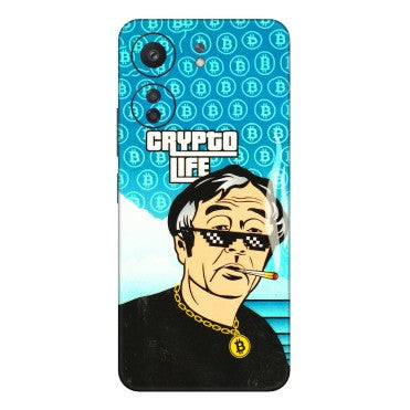 Xiaomi Redmi Phone Skins (All Models) - Crypto Thug Life - 3D Embossed Finish (L-179) Redmi 13C