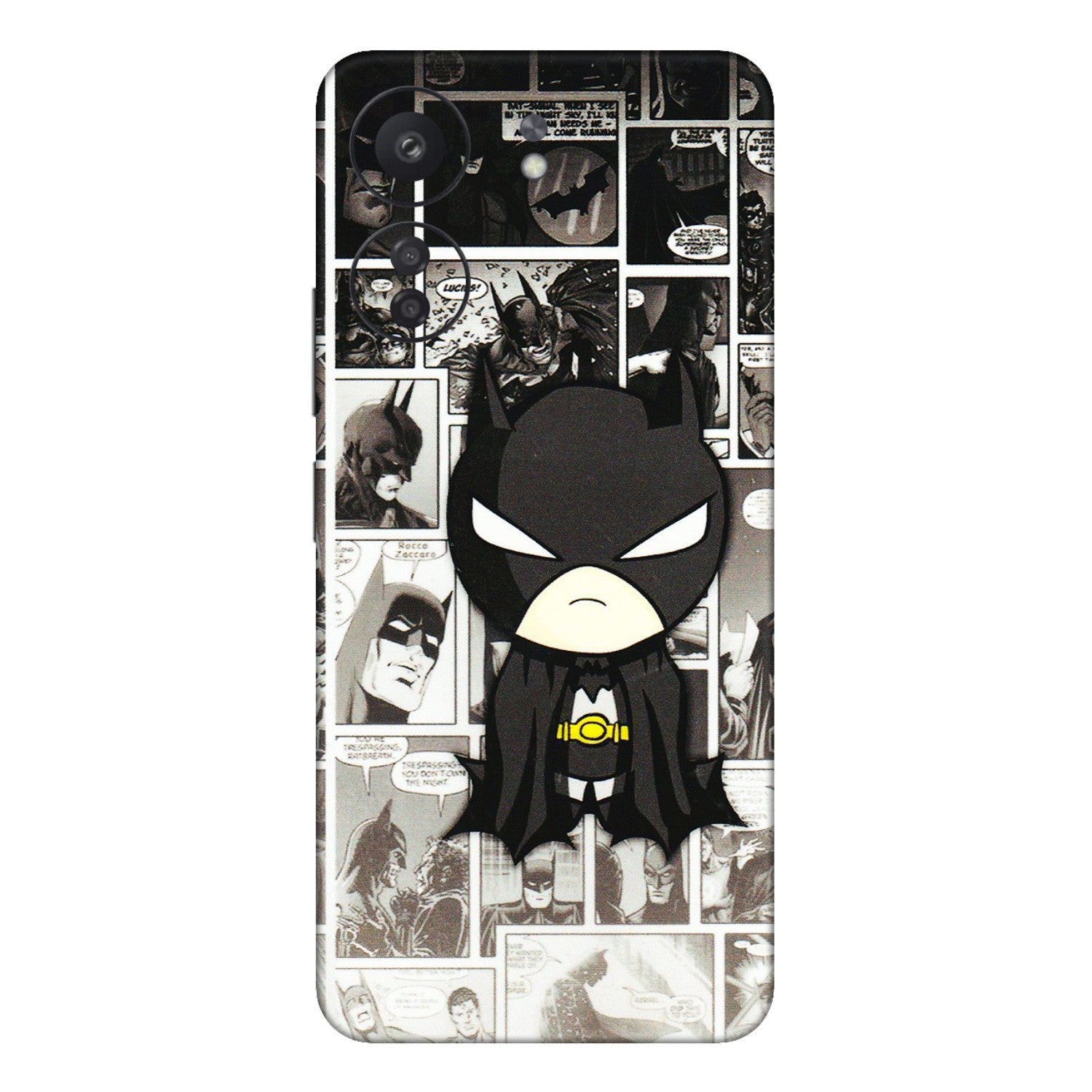 Xiaomi Redmi Phone Skins (All Models) - Toon Batman - 3D Embossed Finish (L-182) Redmi 13C
