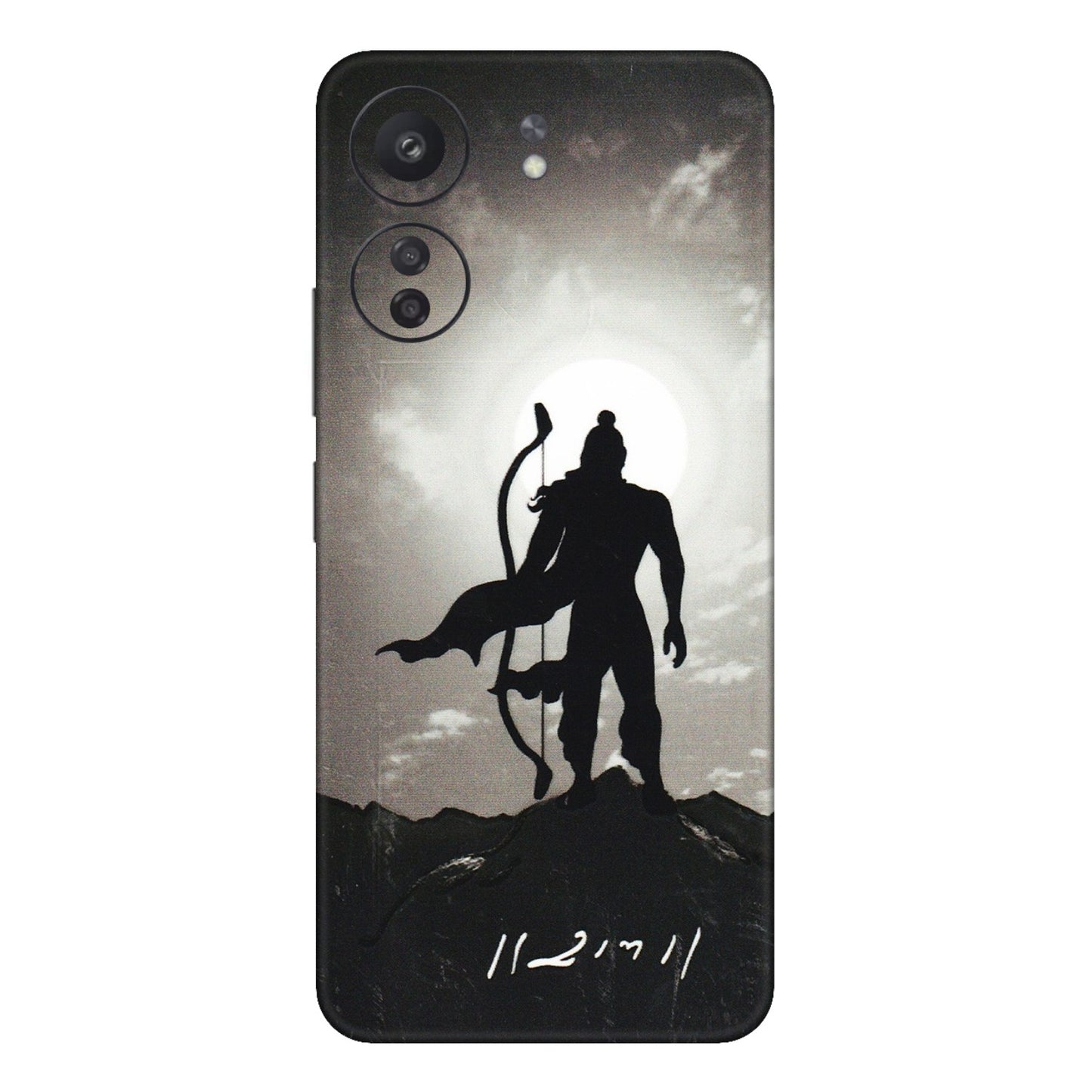 Xiaomi Redmi Phone Skins (All Models) - Jai Siya Ram - 3D Embossed Finish (L-200) Redmi 13C
