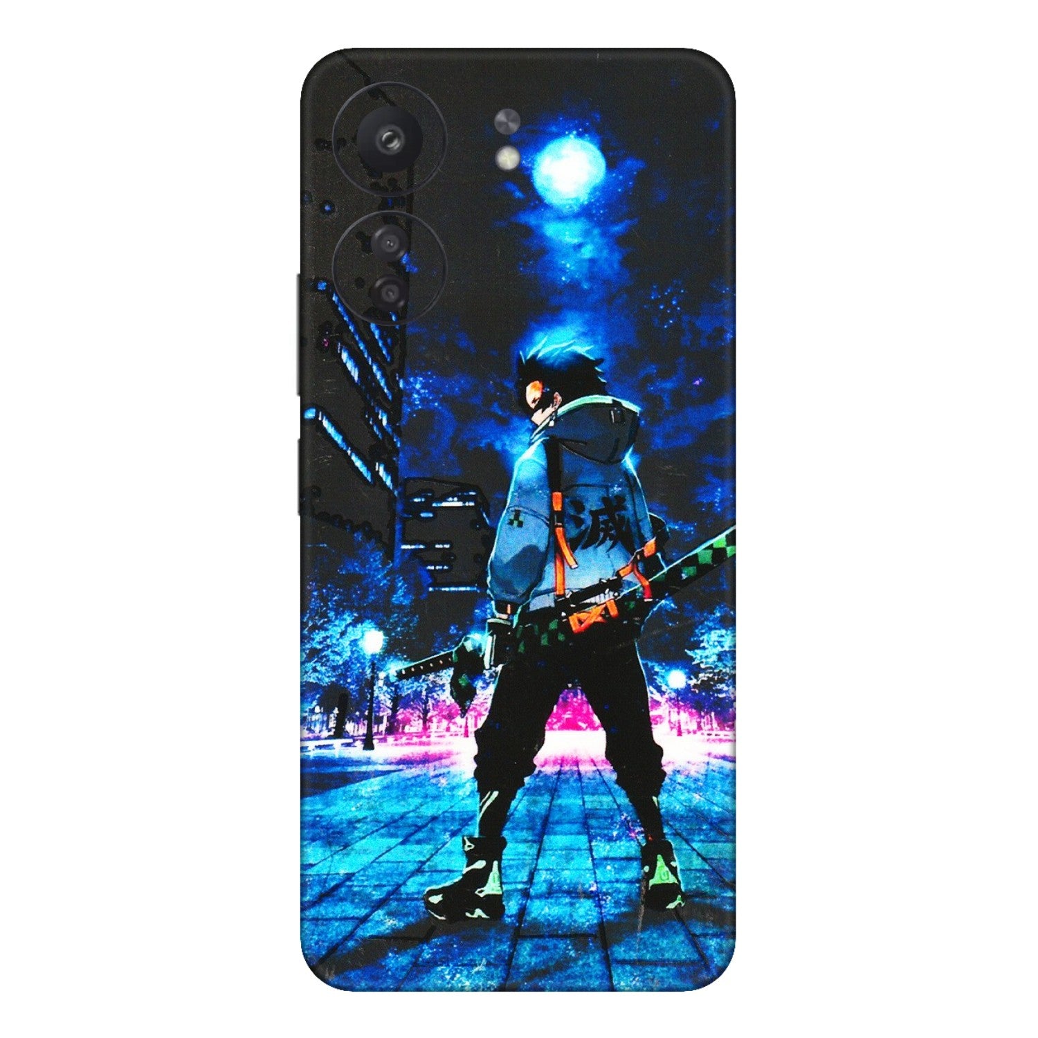 Xiaomi Redmi Phone Skins (All Models) - Demon Slayer Sword - 3D Embossed Finish (L-247) Redmi 13C
