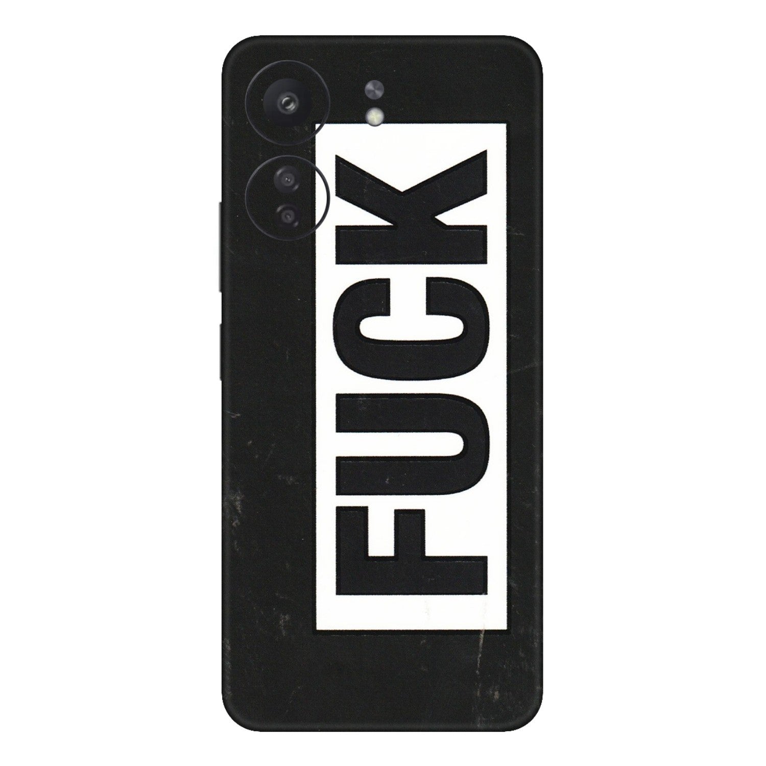 Xiaomi Redmi Phone Skins (All Models) - The F Word - 3D Embossed Finish (L-255) Redmi 13C