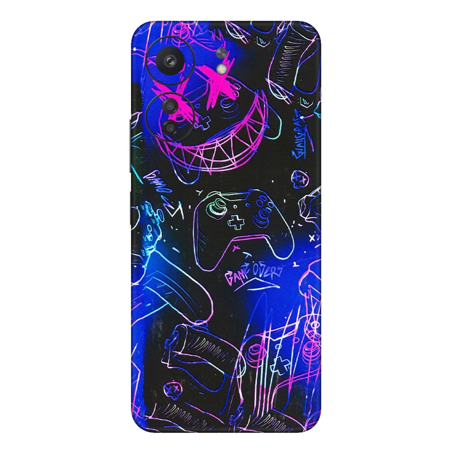 Xiaomi Redmi Phone Skins (All Models) - Gamers Paradise - 3D Embossed Finish (L-258) Redmi 13C