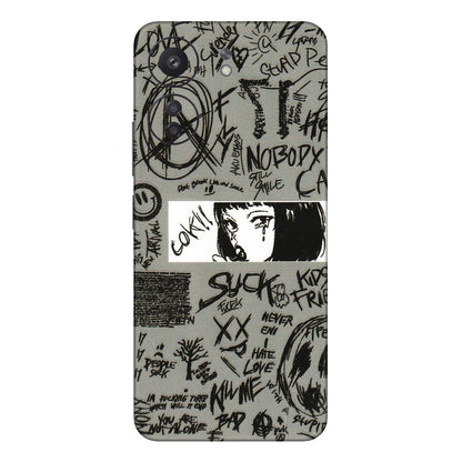 Xiaomi Redmi Phone Skins (All Models) - Never Have Love Anime - 3D Embossed Finish (L-260) Redmi 13C