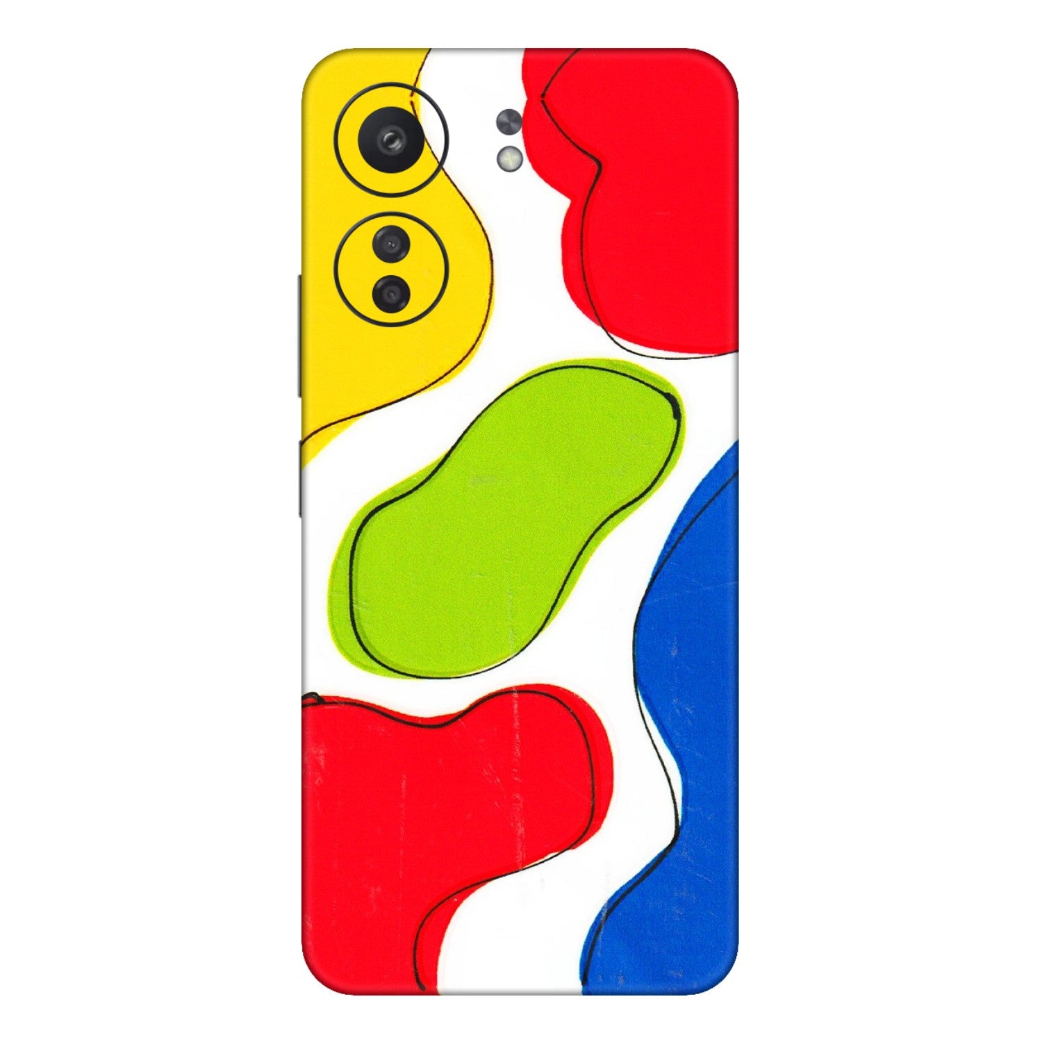 Xiaomi Redmi Phone Skins (All Models) - RGB Colour Paint - 3D Embossed Finish (L-284) Redmi 13C