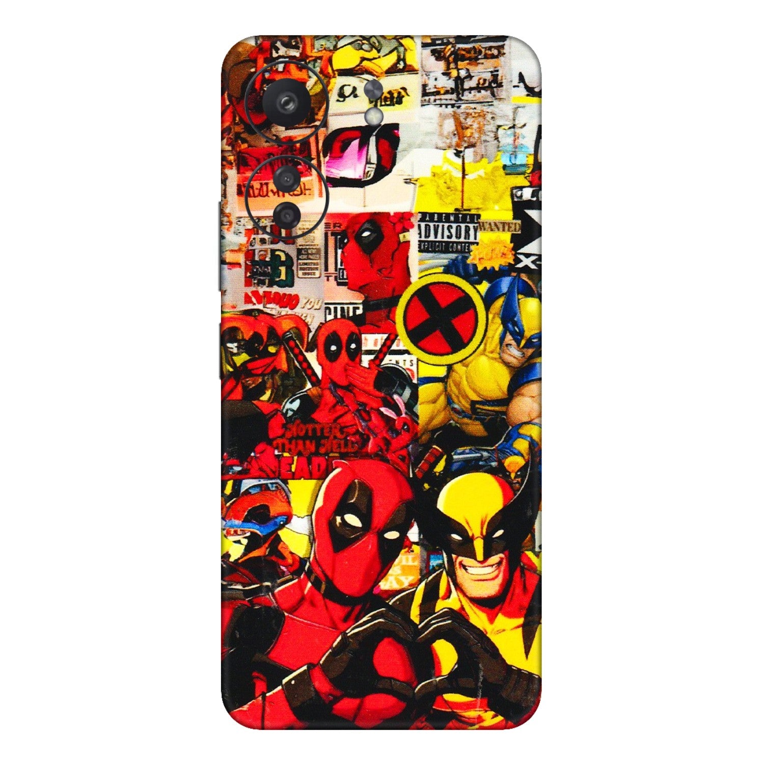 Xiaomi Redmi Phone Skins (All Models) - Spidy Wolverine - 3D Embossed Finish (L-310) Redmi 13C