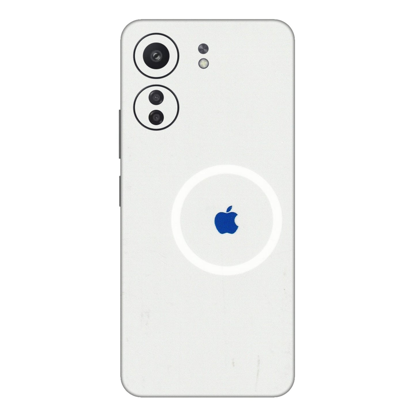 Xiaomi Redmi Phone Skins (All Models) - iPhone Magsafe Logo - 3D Embossed Finish (L-320) Redmi 13C