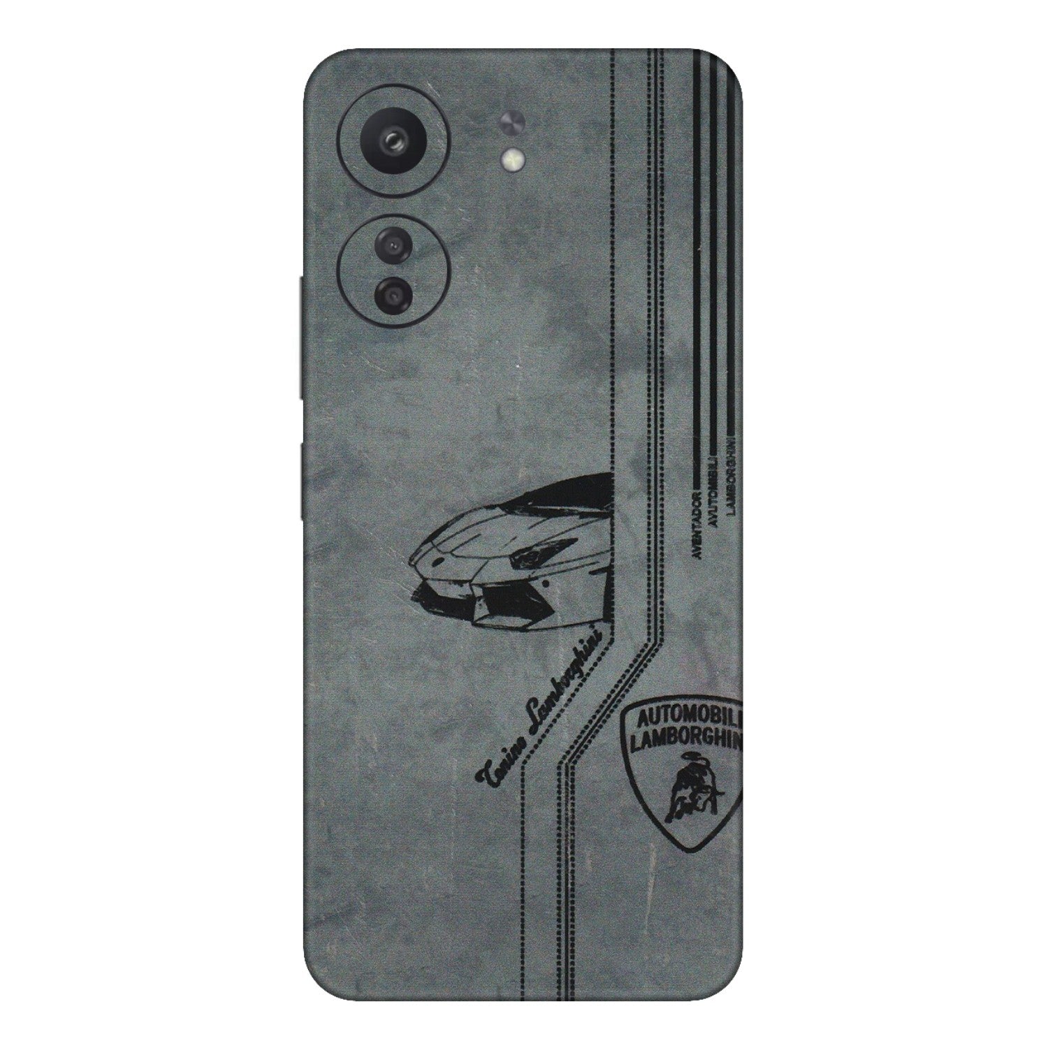 Xiaomi Redmi Phone Skins (All Models) - New Lamborgini Aventador - 3D Embossed Finish (L-321) Redmi 13C