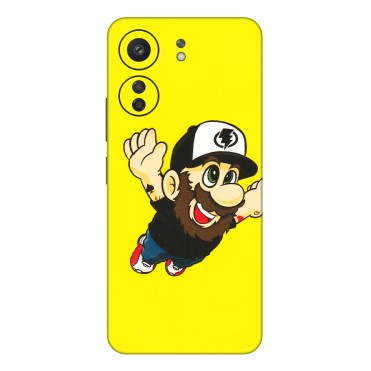 Xiaomi Redmi Phone Skins (All Models) - Flying Beardo - 3D Embossed Finish (L-60) Redmi 13C