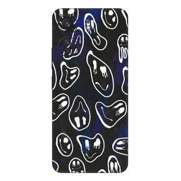 Xiaomi Redmi Phone Skins (All Models) - Distorted Smileys - 3D Embossed Finish (L-92) Redmi 13C