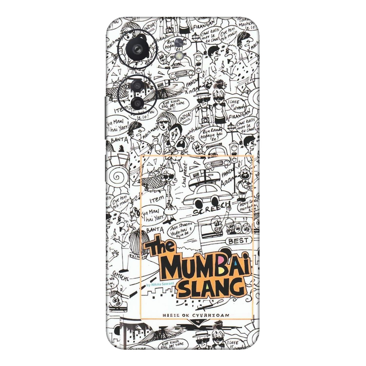 Xiaomi Redmi Phone Skins (All Models) - The Mumbai Slang - Matte Finish (M-142) Redmi 13C