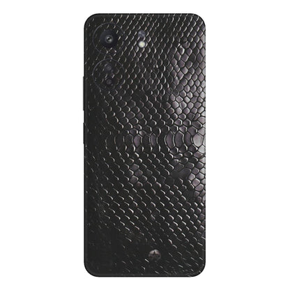 Xiaomi Redmi Phone Skins (All Models) - Black Snack Leather - Matte Finish (M-147) Redmi 13C