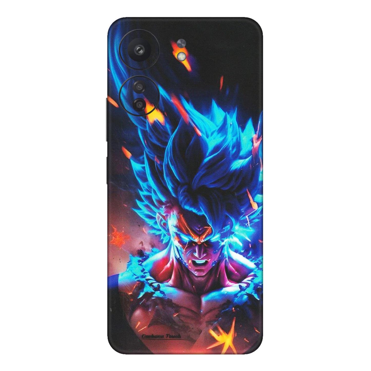 Xiaomi Redmi Phone Skins (All Models) - Angry Goku Dragon Ball Anime - Matte Finish (M-150) Redmi 13C
