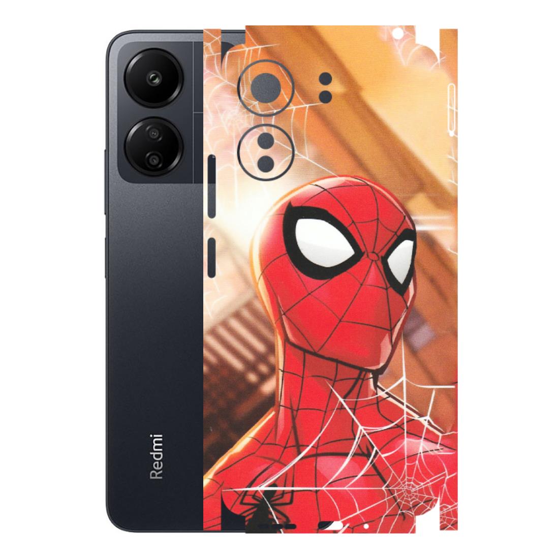 Xiaomi Redmi Phone Skins (All Models) - Spiderman Face New - Matte Finish (M-41) Redmi 13C