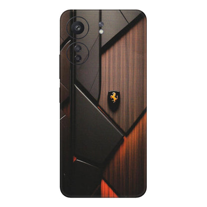 Xiaomi Redmi Phone Skins (All Models) - Lambo Beauty Wood Pattern Sober - Matte Finish (M-51) Redmi 13C