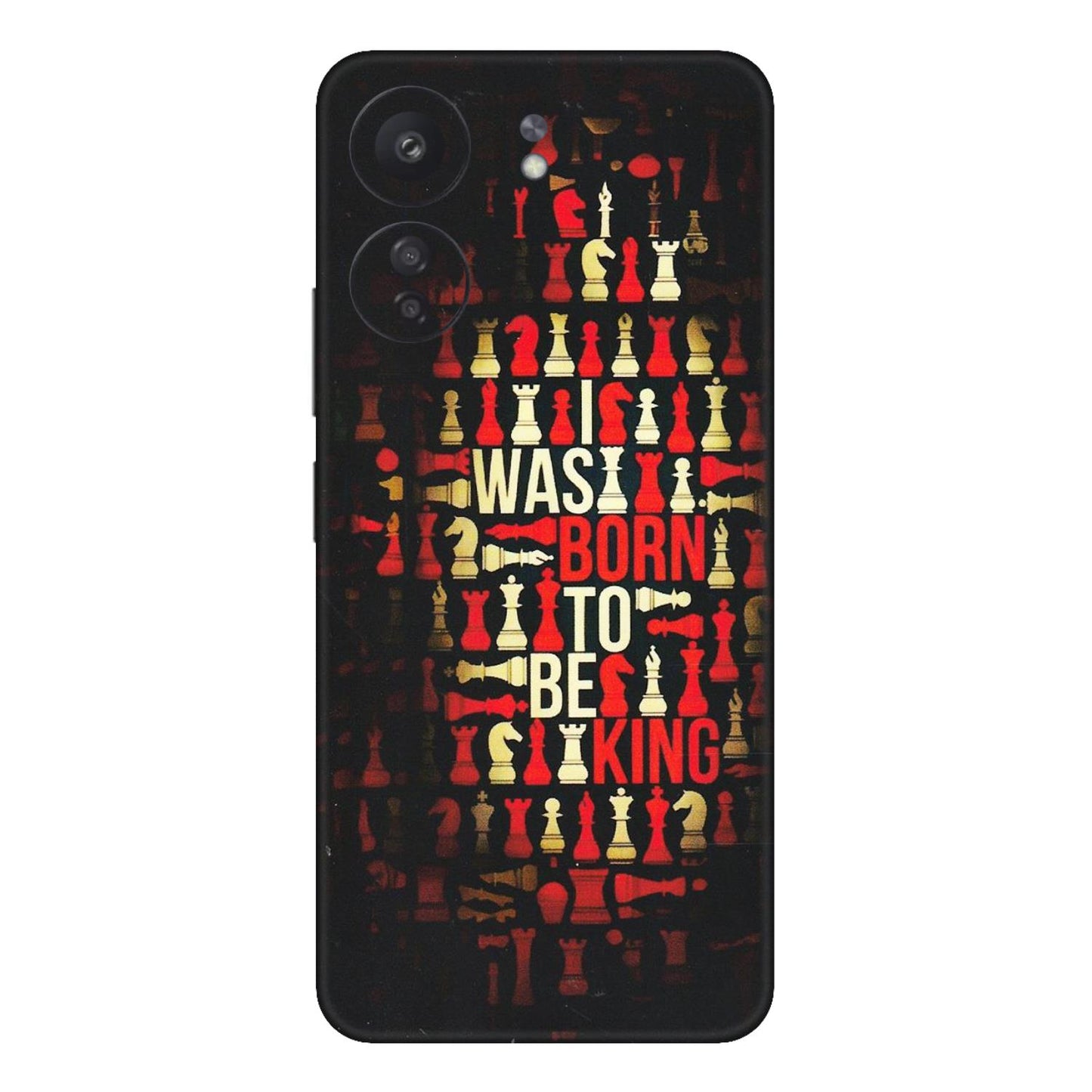 Xiaomi Redmi Phone Skins (All Models) - Born To Be King - Matte Finish (M-73) Redmi 13C