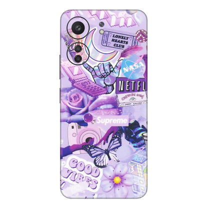 Xiaomi Redmi Phone Skins (All Models) - Supreme Purple Magic - Matte Finish (M-88) Redmi 13C