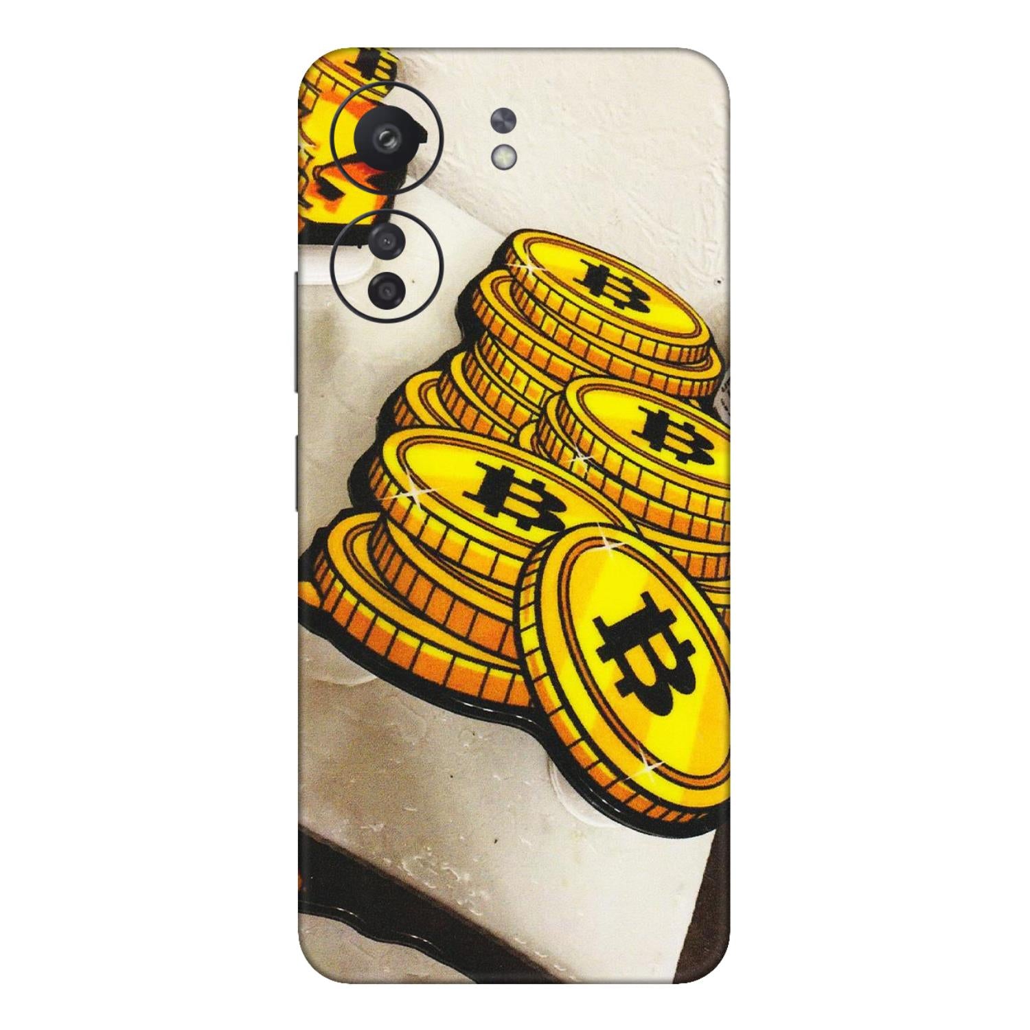 Xiaomi Redmi Phone Skins (All Models) - Billionaire Bitcoin Collection - Matte Finish (M-92) Redmi 13C