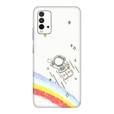 Xiaomi Redmi Phone Skins (All Models) - Milkyway Astronaut - 3D Embossed Finish (L-110) Redmi 9 Power