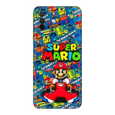 Xiaomi Redmi Phone Skins (All Models) - Super Mario Kart - 3D Embossed Finish (L-140) Redmi 9 Power