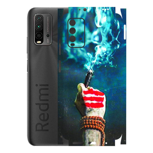 Xiaomi Redmi Phone Skins (All Models) - Mahadev Bhakt - 3D Embossed Finish (L-146) Redmi 9 Power