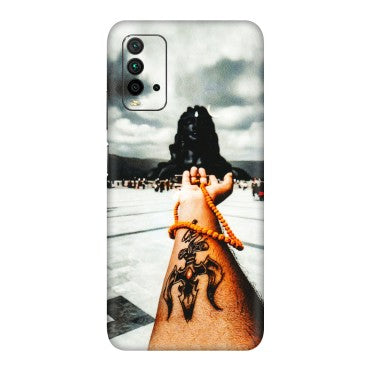 Xiaomi Redmi Phone Skins (All Models) - Jai Adiyogi Mahakaal - 3D Embossed Finish (L-164) Redmi 9 Power