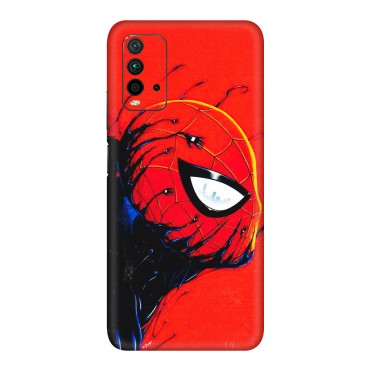 Xiaomi Redmi Phone Skins (All Models) - Spiderman Face Venom - 3D Embossed Finish (L-165) Redmi 9 Power