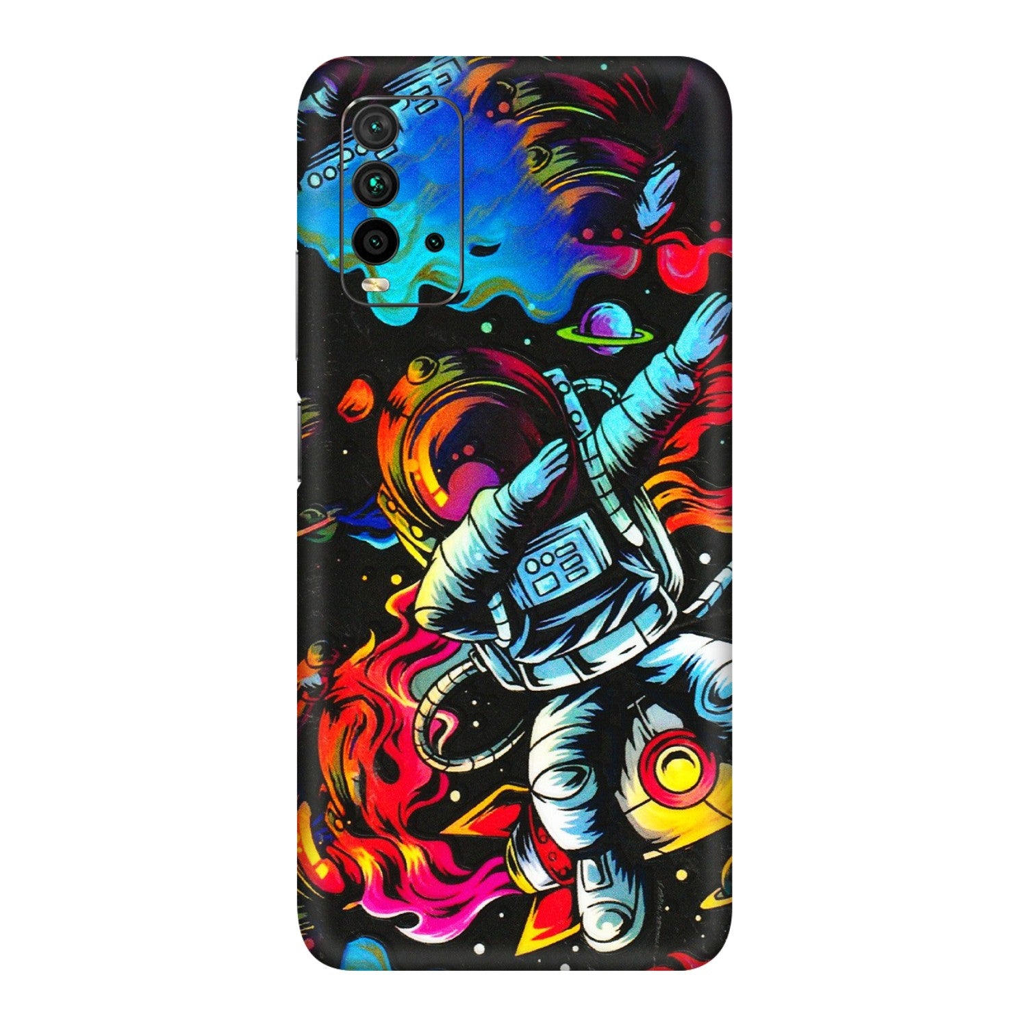 Xiaomi Redmi Phone Skins (All Models) - Astronaut Dope - 3D Embossed Finish (L-191) Redmi 9 Power