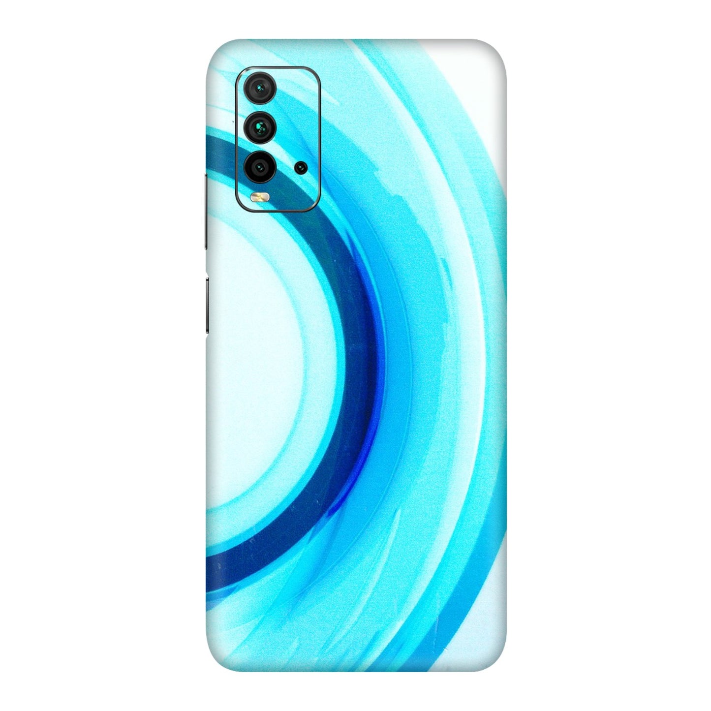 Xiaomi Redmi Phone Skins (All Models) - The Blue Curve - 3D Embossed Finish (L-244) Redmi 9 Power