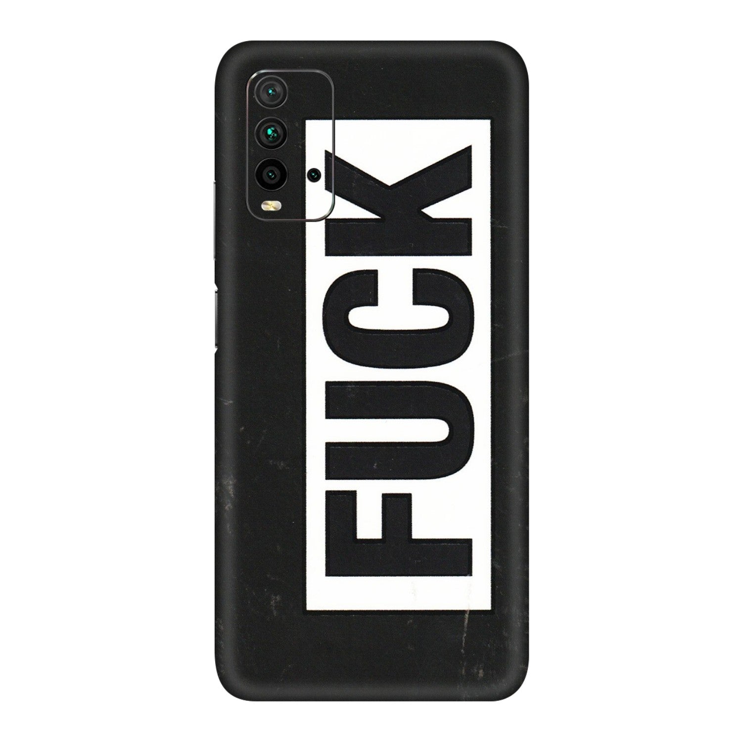 Xiaomi Redmi Phone Skins (All Models) - The F Word - 3D Embossed Finish (L-255) Redmi 9 Power