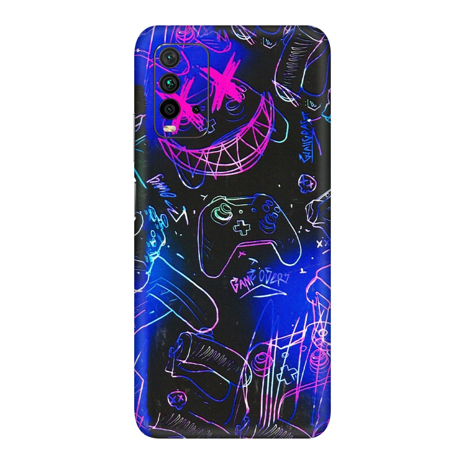 Xiaomi Redmi Phone Skins (All Models) - Gamers Paradise - 3D Embossed Finish (L-258) Redmi 9 Power