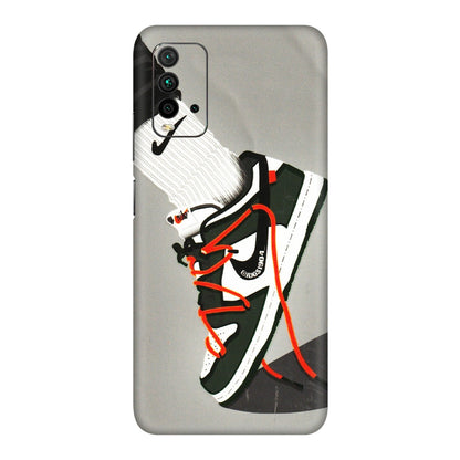 Xiaomi Redmi Phone Skins (All Models) - New Grey Sneaker - 3D Embossed Finish (L-261) Redmi 9 Power