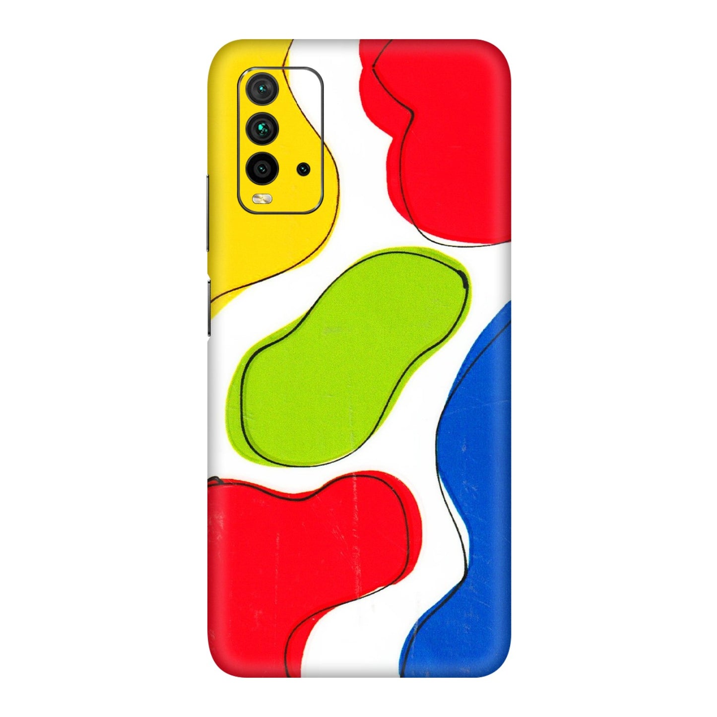 Xiaomi Redmi Phone Skins (All Models) - RGB Colour Paint - 3D Embossed Finish (L-284) Redmi 9 Power