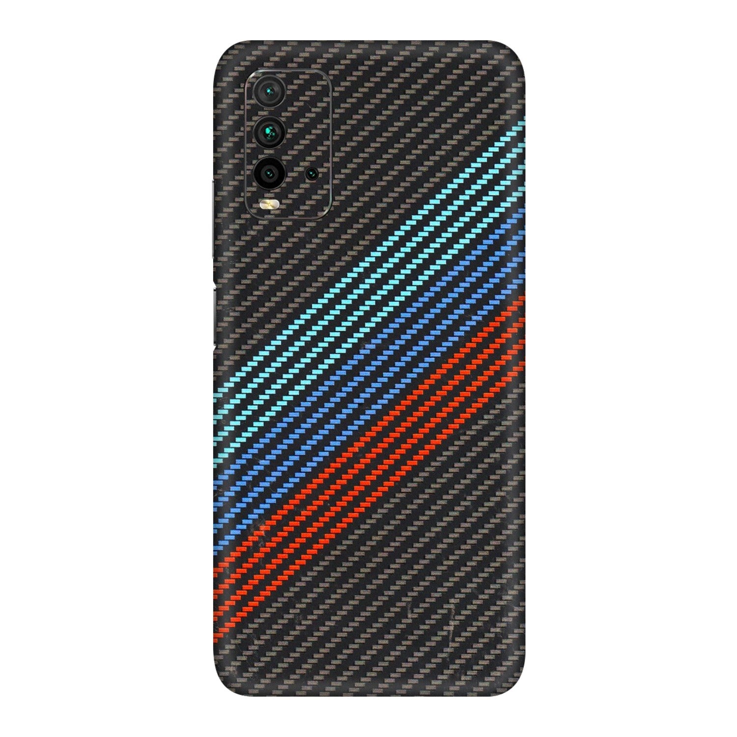 Xiaomi Redmi Phone Skins (All Models) - Carbon BM - 3D Embossed Finish (L-302) Redmi 9 Power