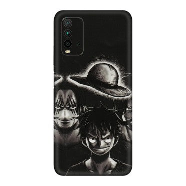 Xiaomi Redmi Phone Skins (All Models) - Black Luffy Hat - 3D Embossed Finish (L-57) Redmi 9 Power