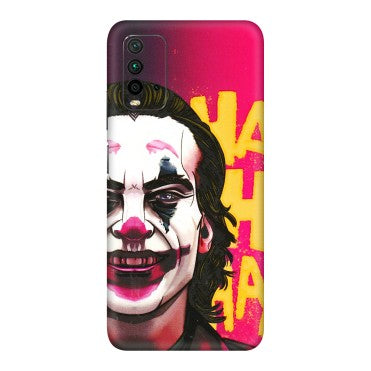 Xiaomi Redmi Phone Skins (All Models) - Joker Evil Laugh - 3D Embossed Finish (L-97) Redmi 9 Power