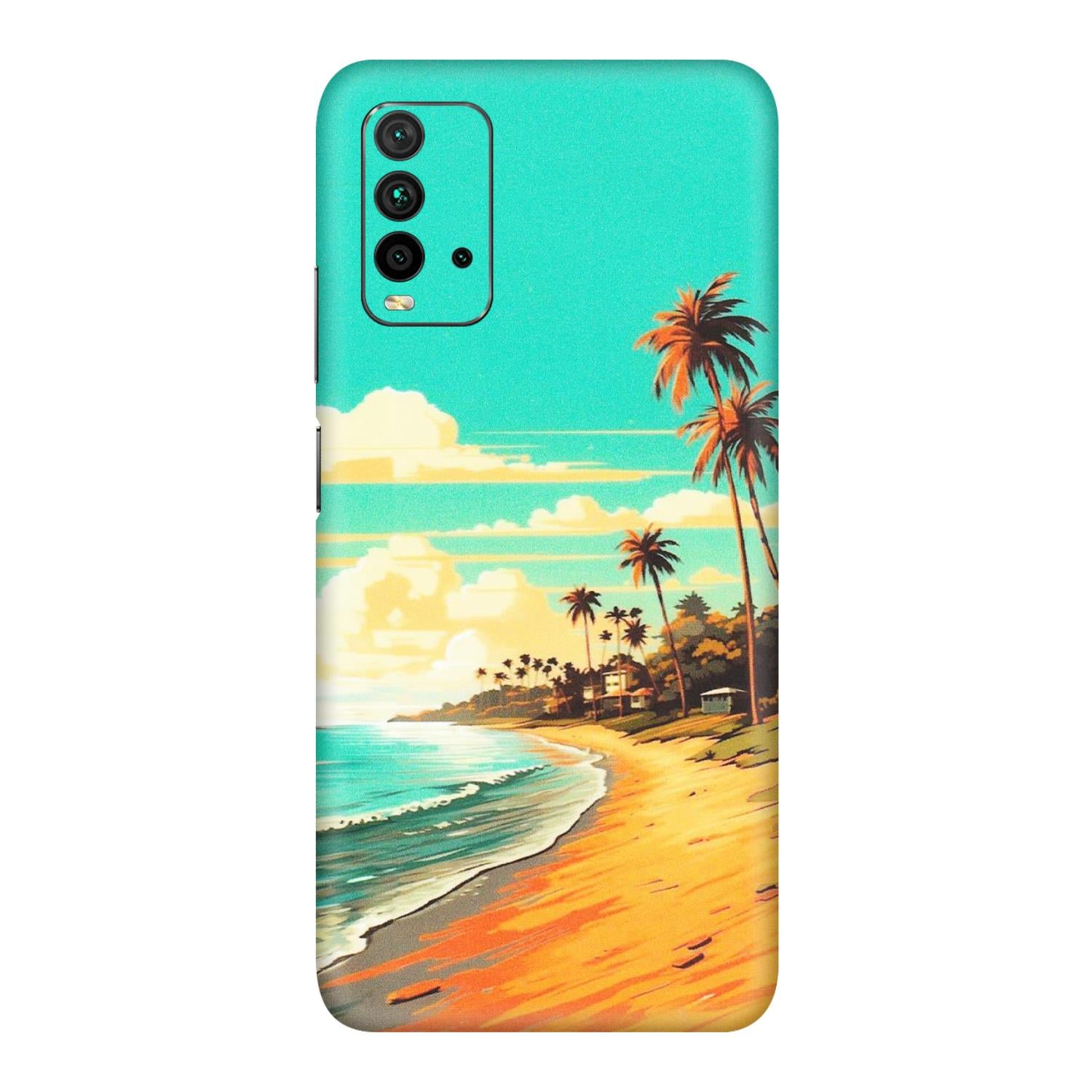 Xiaomi Redmi Phone Skins (All Models) - Miami Beach - Matte Finish (M-136) Redmi 9 Power