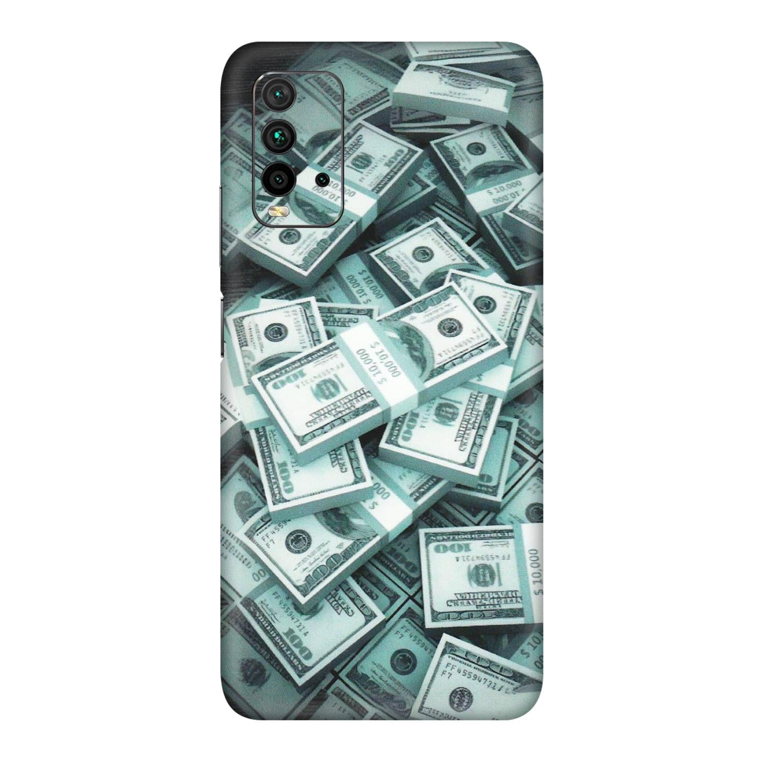Xiaomi Redmi Phone Skins (All Models) - Hundred Dollar Bill - Matte Finish (M-162) Redmi 9 Power