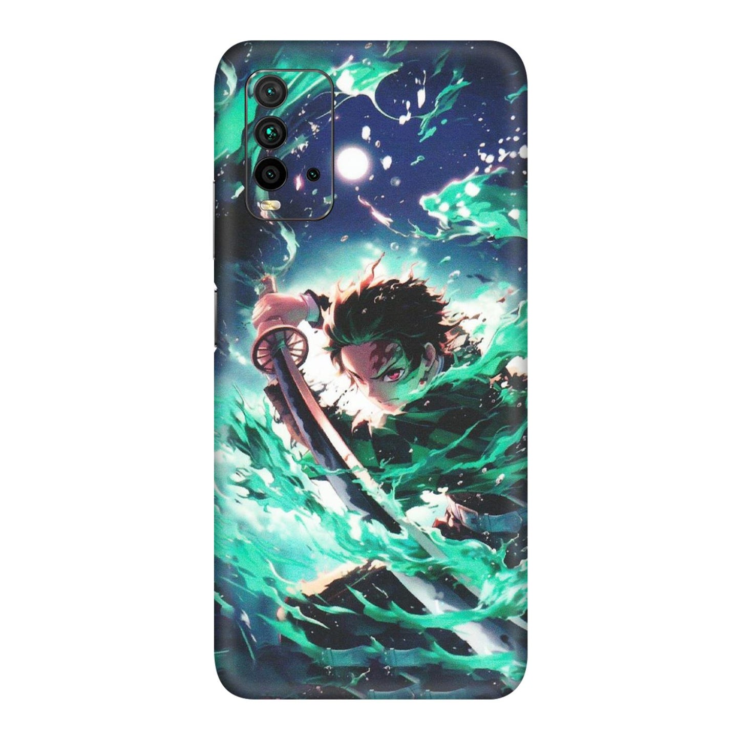 Xiaomi Redmi Phone Skins (All Models) - Sword Fighter Anime - Matte Finish (M-29) Redmi 9 Power