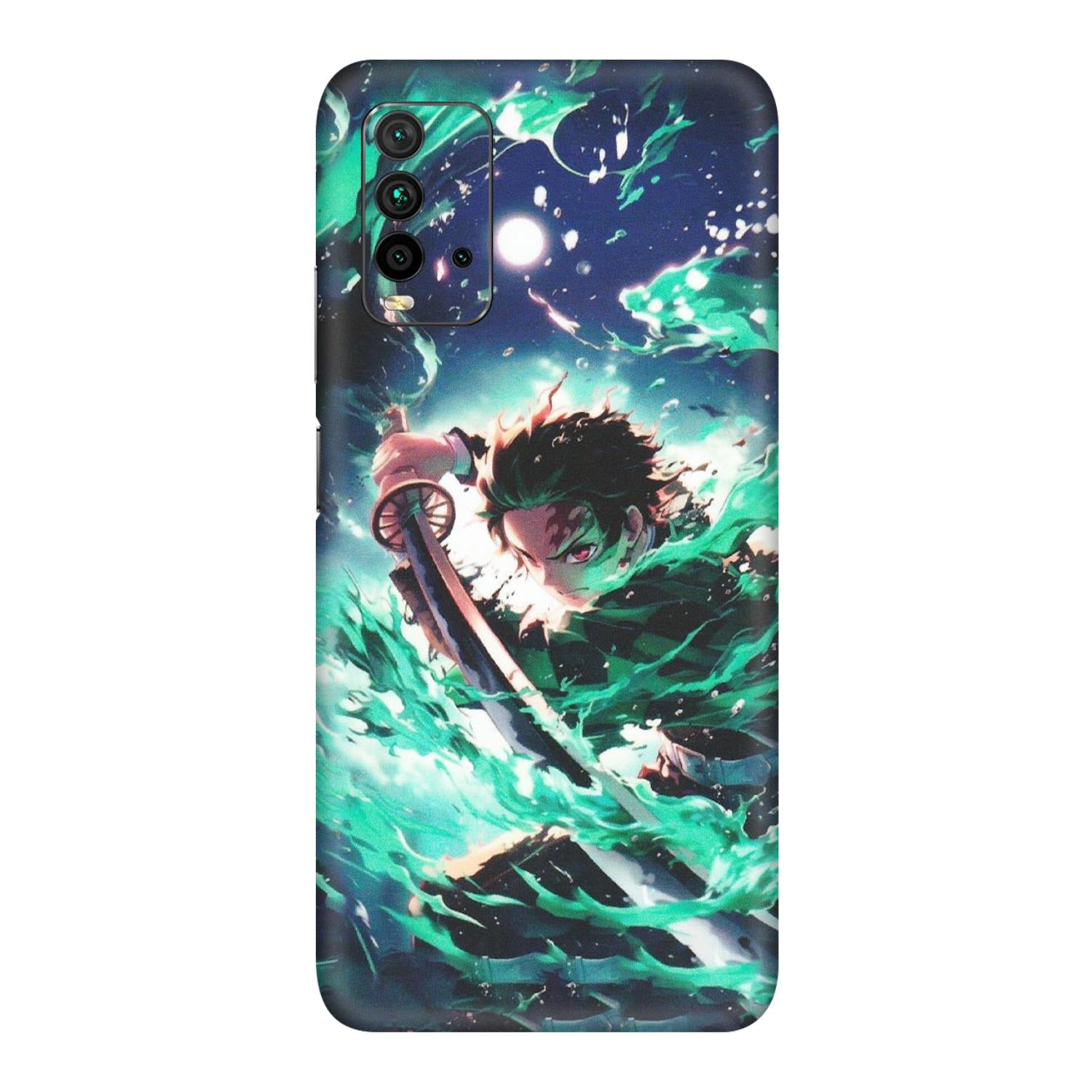 Xiaomi Redmi Phone Skins (All Models) - Sword Fighter Anime - Matte Finish (M-29) Redmi 9 Power